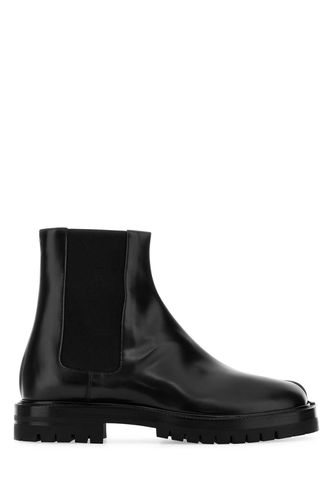 Leather Tabi County Chelsea Ankle Boots - Maison Margiela - Modalova