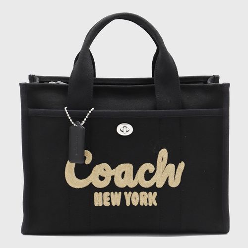 Coach Black Cotton Totes - Coach - Modalova