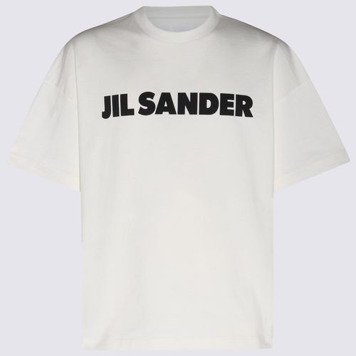 Jil Sander White Cotton T-shirt - Jil Sander - Modalova