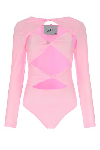 Coperni Fluo Pink Lycra Bodysuit - Coperni - Modalova