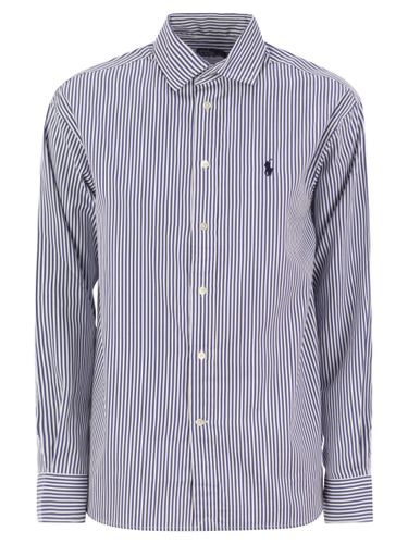 Relaxed-fit Striped Cotton Shirt - Polo Ralph Lauren - Modalova