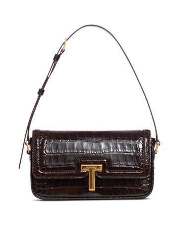 Mini Embossed Crocodile Leather Bag - Tom Ford - Modalova