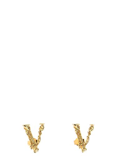 Versace virtus Earrings - Versace - Modalova