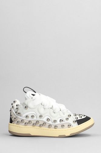 Curb Sneakers In Leather - Lanvin - Modalova