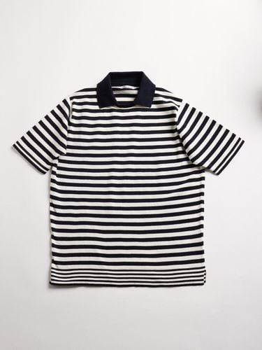 Aardesia Striped Crewneck With Short Sleeves - doppiaa - Modalova