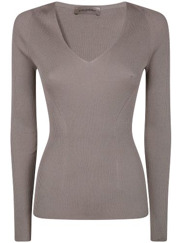 Knit Sweater V Neck - Gentry Portofino - Modalova