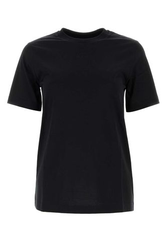 Burberry Black Cotton T-shirt - Burberry - Modalova