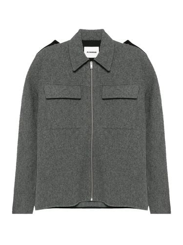 Jil Sander Structured Wool Shirt - Jil Sander - Modalova