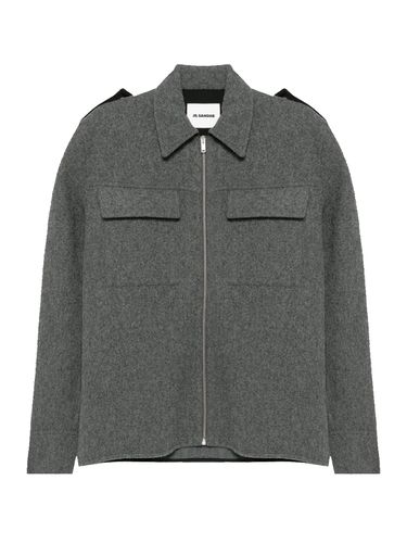 Jil Sander Structured Wool Shirt - Jil Sander - Modalova