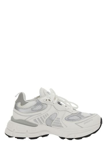 Marathon Ghost Runner Low Top Sneakers With Reflectivce Details In Leather Blend Woman - Axel Arigato - Modalova