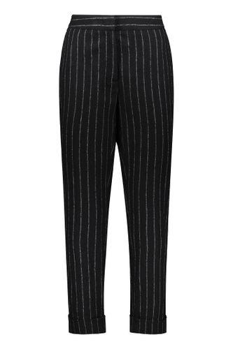 Virgin Wool Trousers - Lorena Antoniazzi - Modalova