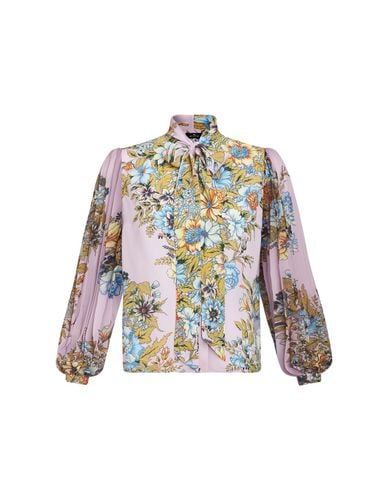 Shirt With Multicolour Bouquet Print - Etro - Modalova