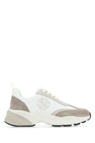 Multicolor Fabric And Suede Good Luck Sneakers - Tory Burch - Modalova