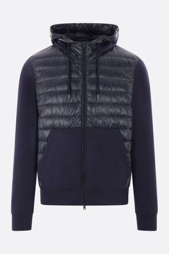 Jersey And Ultralight Nylon Down Jacket - Herno - Modalova