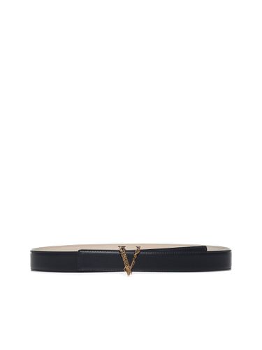 Versace v Buckle Belt - Versace - Modalova