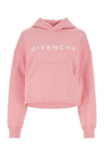 Givenchy Cropped Logo Hoodie - Givenchy - Modalova