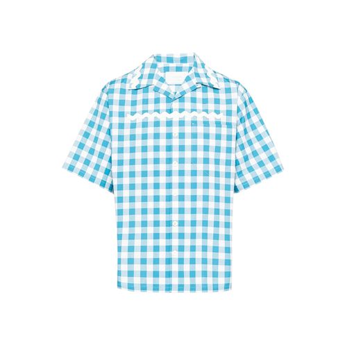 Prada Checked Cotton Shirt - Prada - Modalova