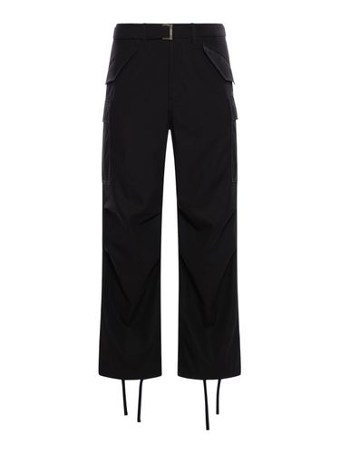 Sacai Belted Cargo Trousers - Sacai - Modalova