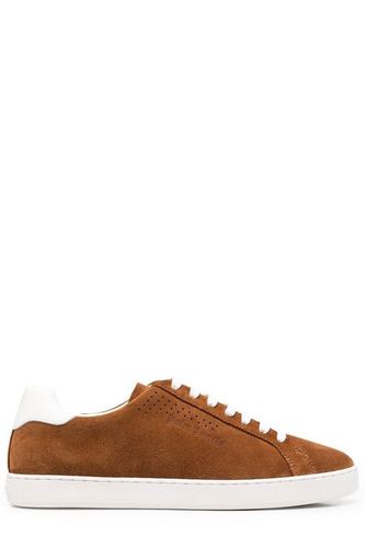 Logo Debossed Lace-up Sneakers - Palm Angels - Modalova