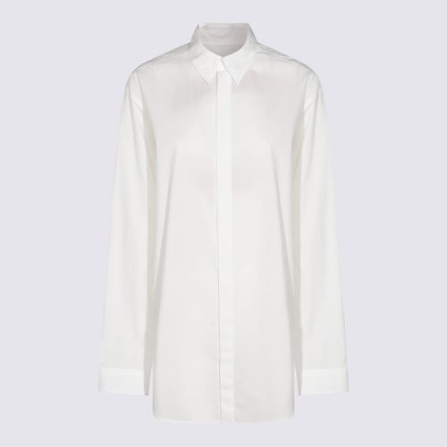 Moncler White Cotton Shirt - Moncler - Modalova