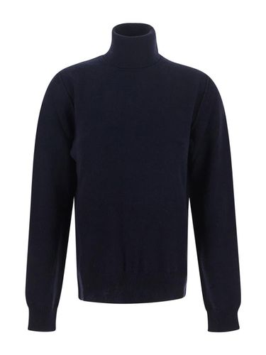 Midnight Blue Cashmere Sweater - Maison Margiela - Modalova