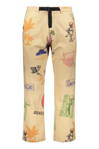 Pas de Mer Printed Cotton Trousers - Pas de Mer - Modalova