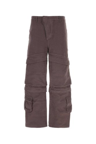 Purple Cotton Cargo Pant - Entire Studios - Modalova