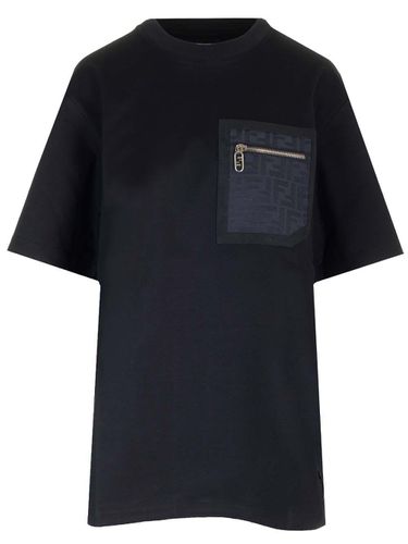 Fendi Skater Fit T-shirt - Fendi - Modalova