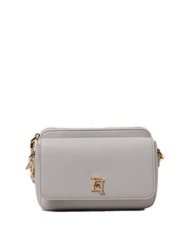 Logo Plaque Zipped Camera Bag - Elisabetta Franchi - Modalova