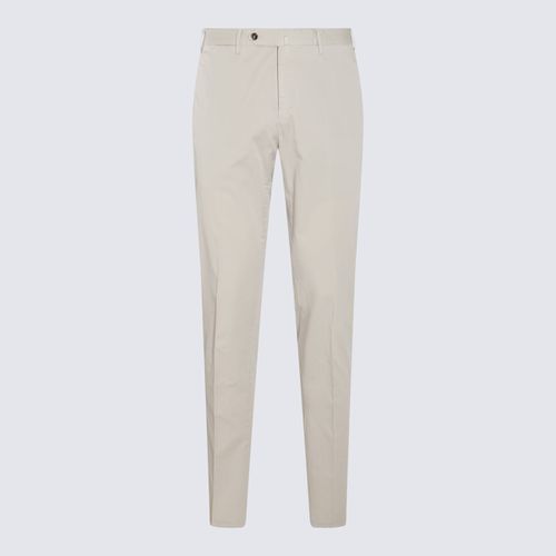 PT Torino Light Grey Cotton Pants - PT Torino - Modalova