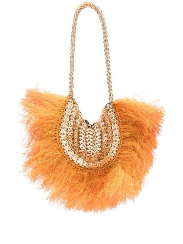 Gold 1969 Moon Bag With Fringes - Paco Rabanne - Modalova