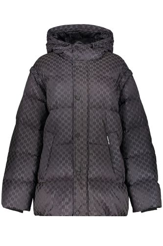 Hooded Nylon Down Jacket - Karl Lagerfeld - Modalova