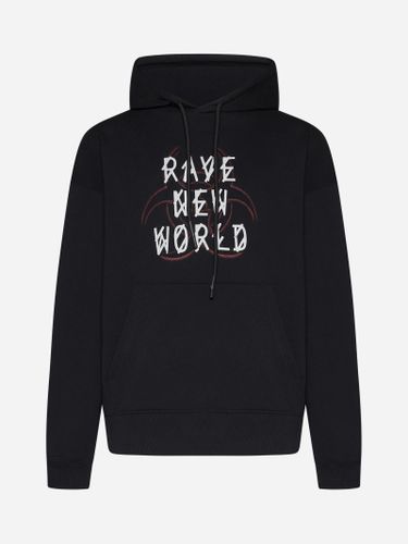 Logo Print Cotton Hoodie - 44 Label Group - Modalova