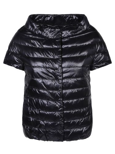 Herno Margherita Black Cape Jacket - Herno - Modalova