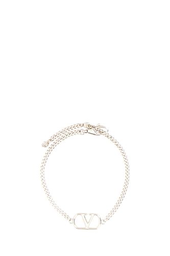 Silver Metal Bracelet - Valentino Garavani - Modalova