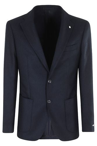 Blazer Lana Cashmere - Luigi Bianchi Mantova - Modalova