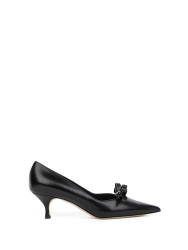 Casadei Black Leather Pumps - Casadei - Modalova