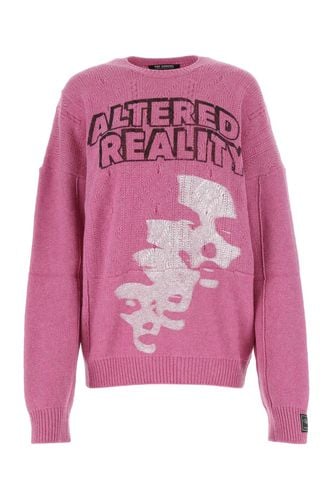 Pink Wool Oversize Sweater - Raf Simons - Modalova