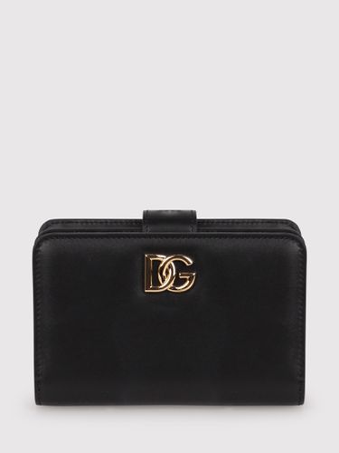 Smooth Calfskin Wallet - Dolce & Gabbana - Modalova