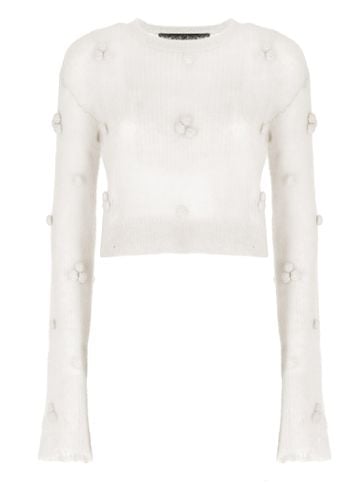 Wool And Mohair Sweater - Rotate by Birger Christensen - Modalova