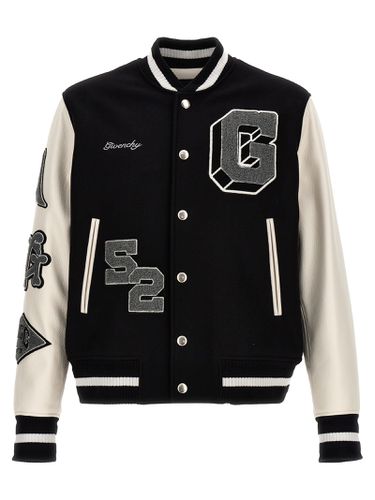 Patches And Embroidery Bomber Jacket - Givenchy - Modalova