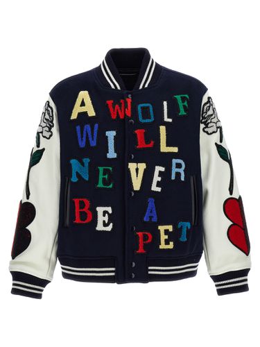 Undercover X K. Tolnoe varsity Bomber Jacket - Undercover Jun Takahashi - Modalova