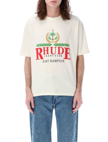 Rhude East Hampton Crest T-shirt - Rhude - Modalova