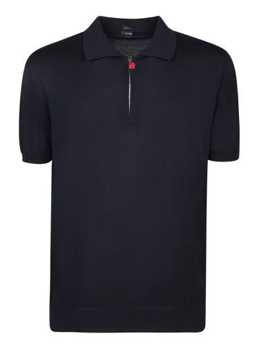 Iconic Mid Zip Polo Shirt - Kiton - Modalova