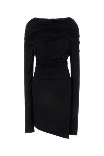 Black Stretch Viscose Bound Mini Dress - Entire Studios - Modalova