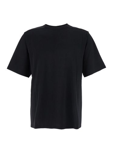 Brad Crewneck T-shirt With Rear Stitching In Cotton Man - Rick Owens - Modalova