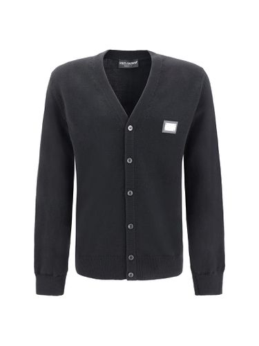 Dolce & Gabbana Logoed Cardigan - Dolce & Gabbana - Modalova