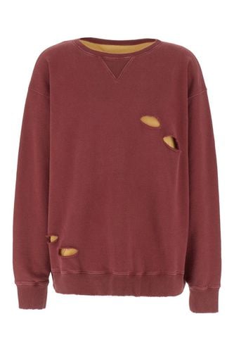 Distressed Oversized Sweatshirt - Maison Margiela - Modalova