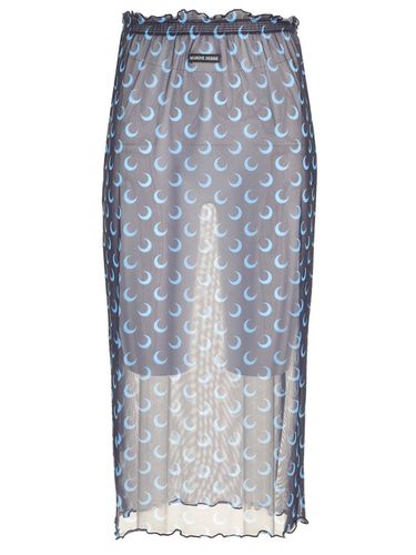 Marine Serre Mesh Midi Skirt - Marine Serre - Modalova