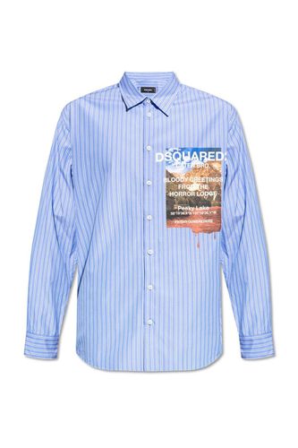Striped Long-sleeved Shirt - Dsquared2 - Modalova